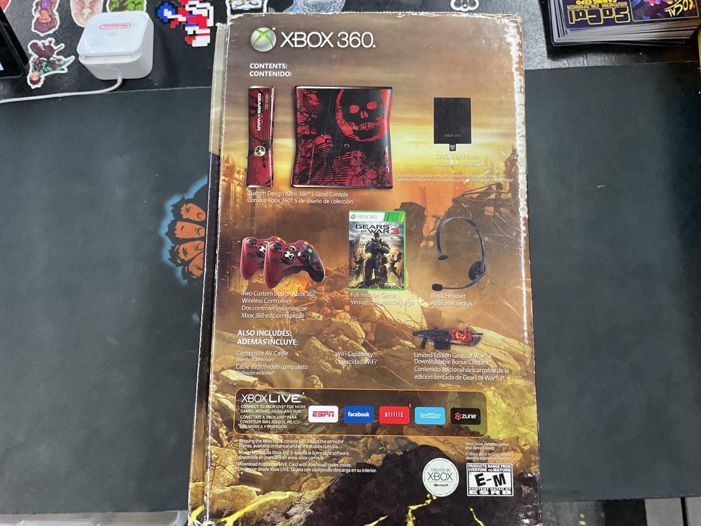 Gears of War 3 Limited Edition Xbox 360 S Console