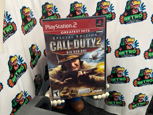 PS2 Call Of Duty 2 Big Red One