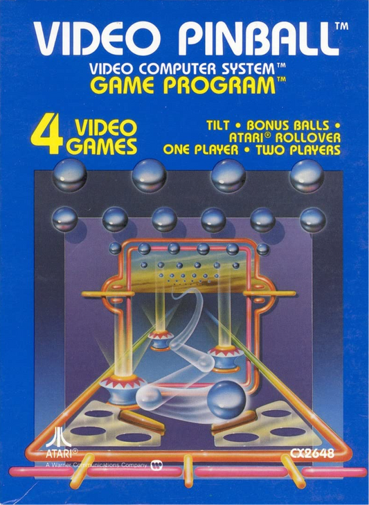 Atari 2600 Video Pinball