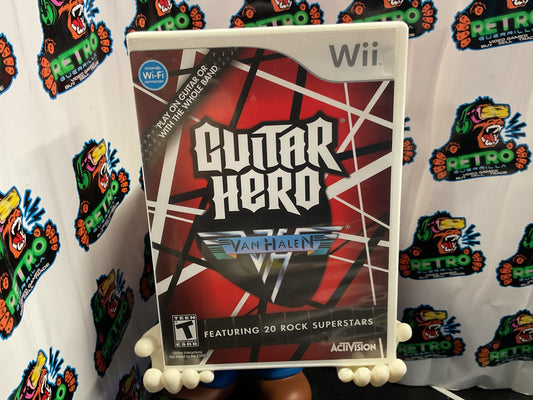 Wii Guitar Hero Van Halen