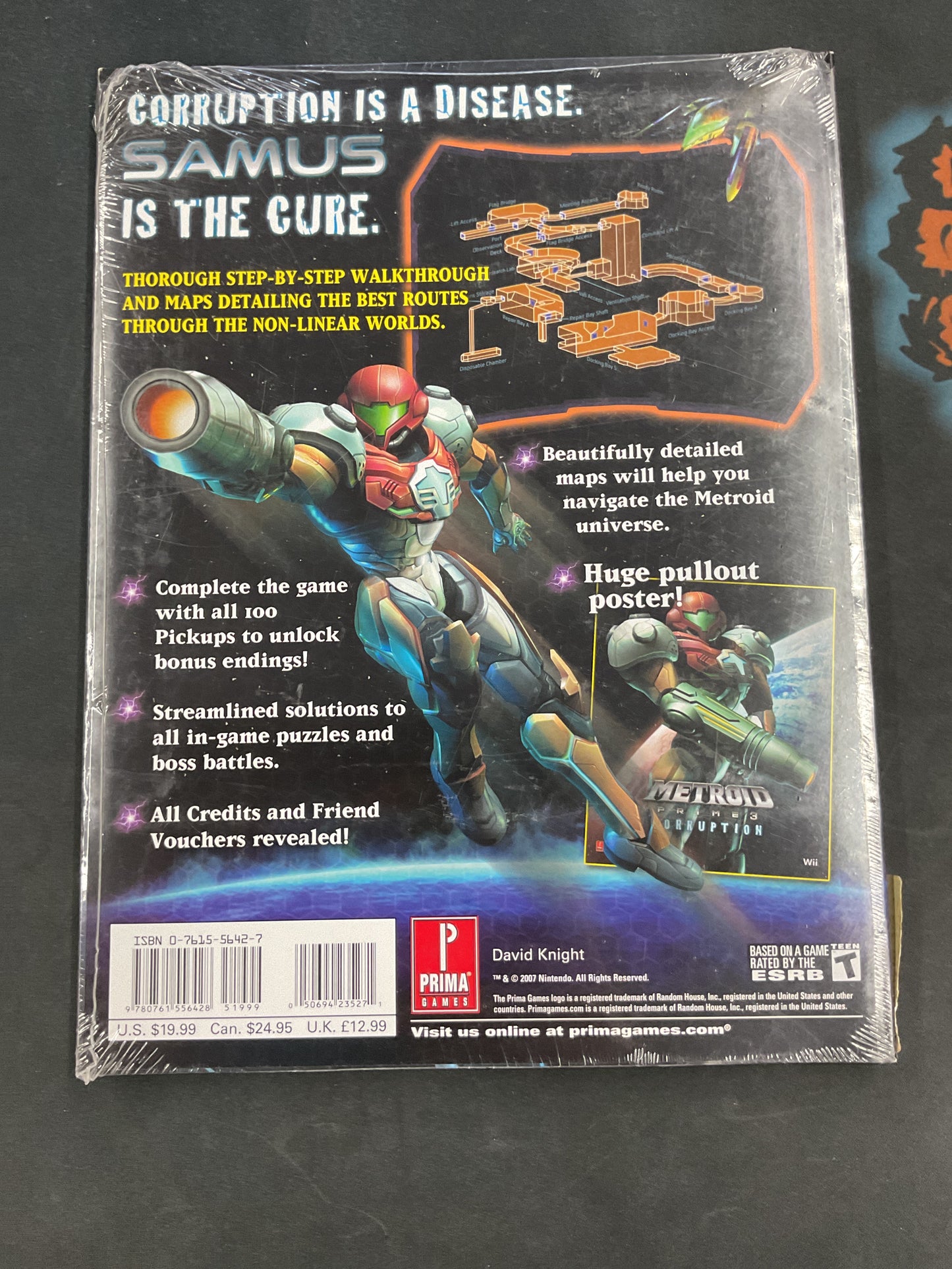 Metroid Prime 3 Corruption Premiere Edition Guide Book