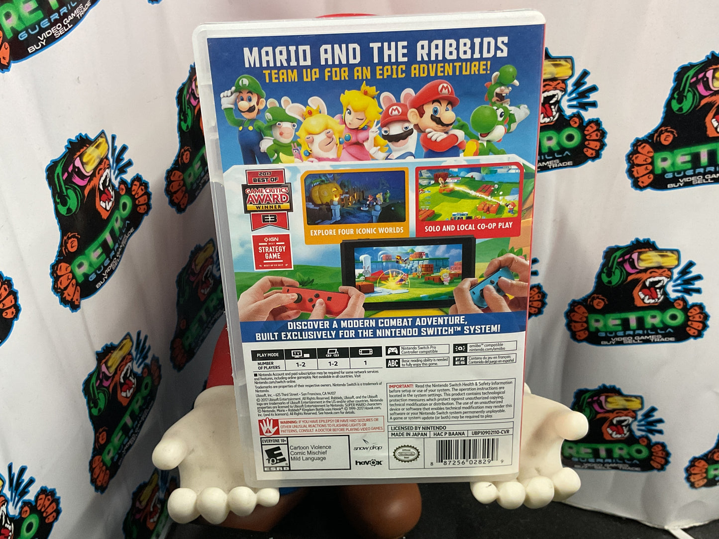 Switch Mario + Rabbids Kingdom Battle
