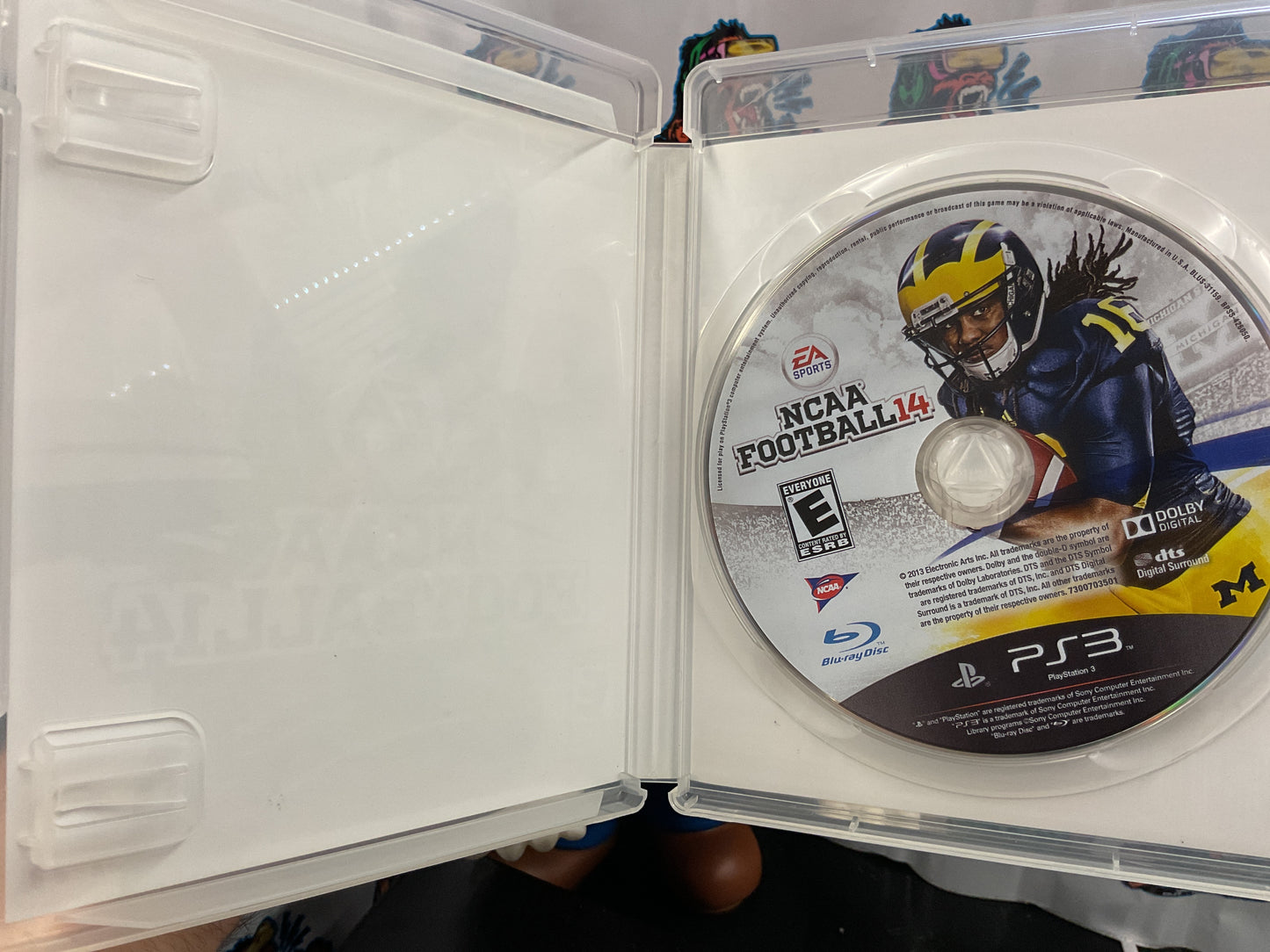 PS3 NCAA Football 14 *No Manual*