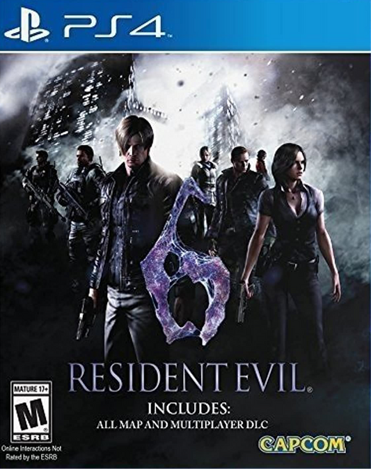 PS4 Resident Evil 6