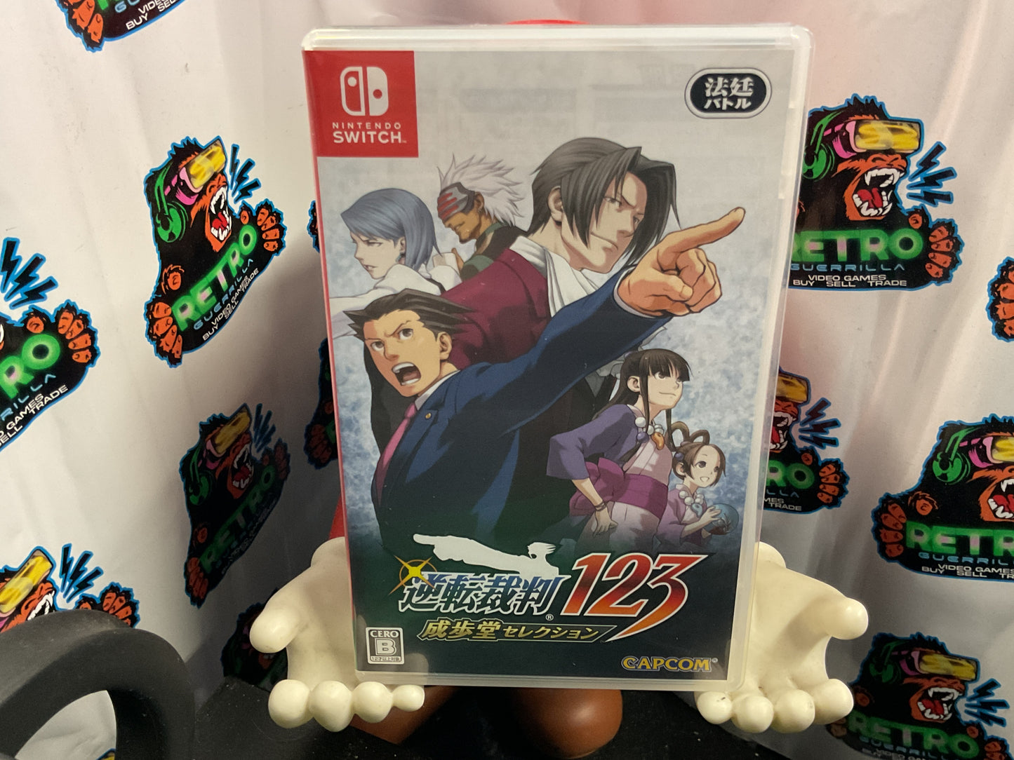 Switch Phoenix Wright: Ace Attorney Trilogy (JP region)