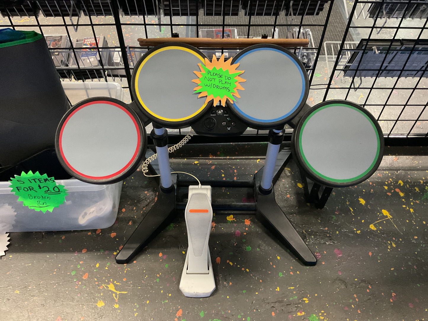 PS3 Rock Band Drumset