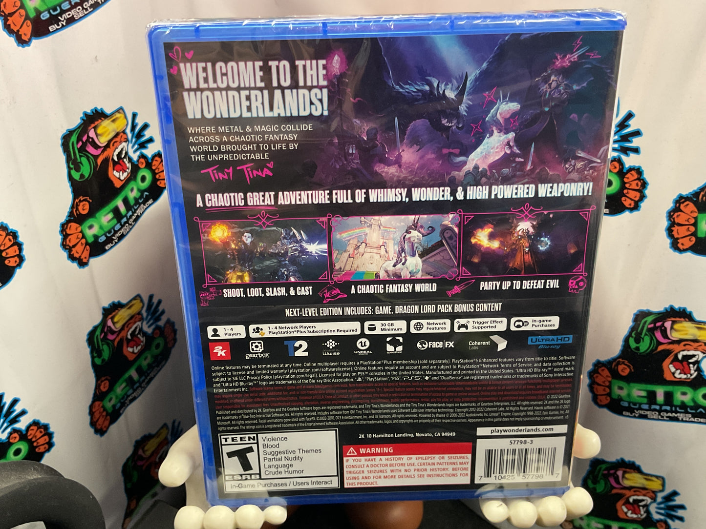 PS5 Tiny Tina’s Wonderlands