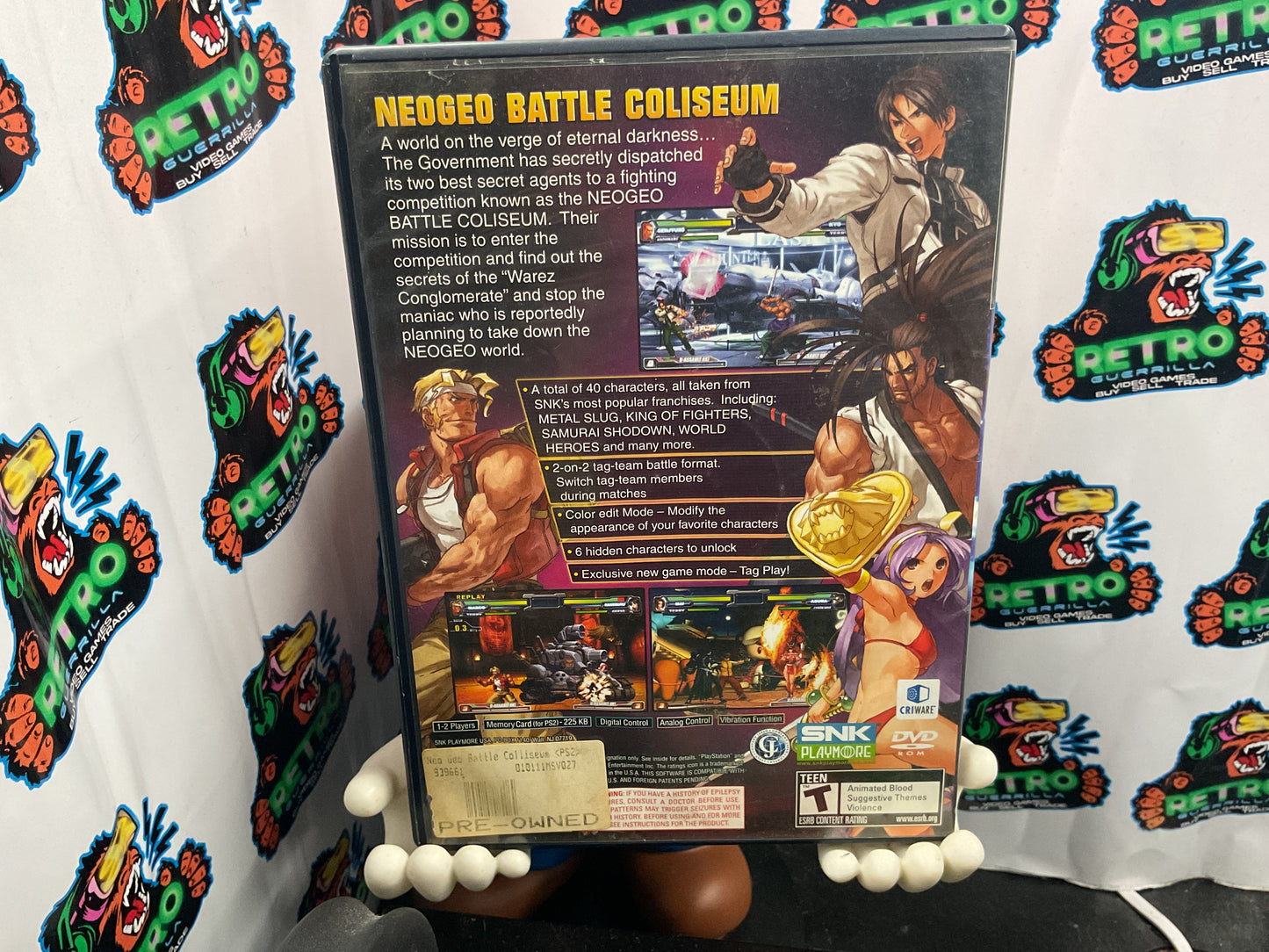 PS2 NeoGeo Battle Coliseum