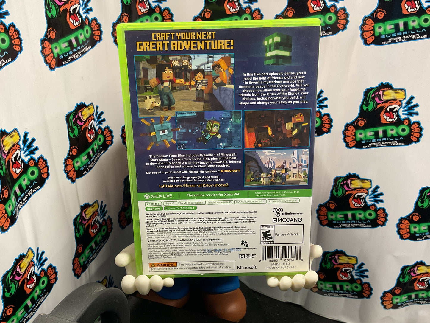 Xbox 360 Minecraft Story Mode Season 2