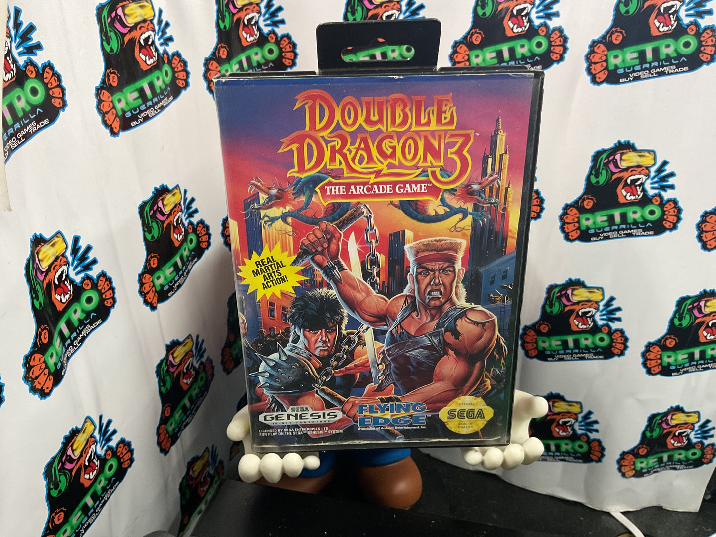 SEGA Genesis Double Dragon 3 The Arcade Game