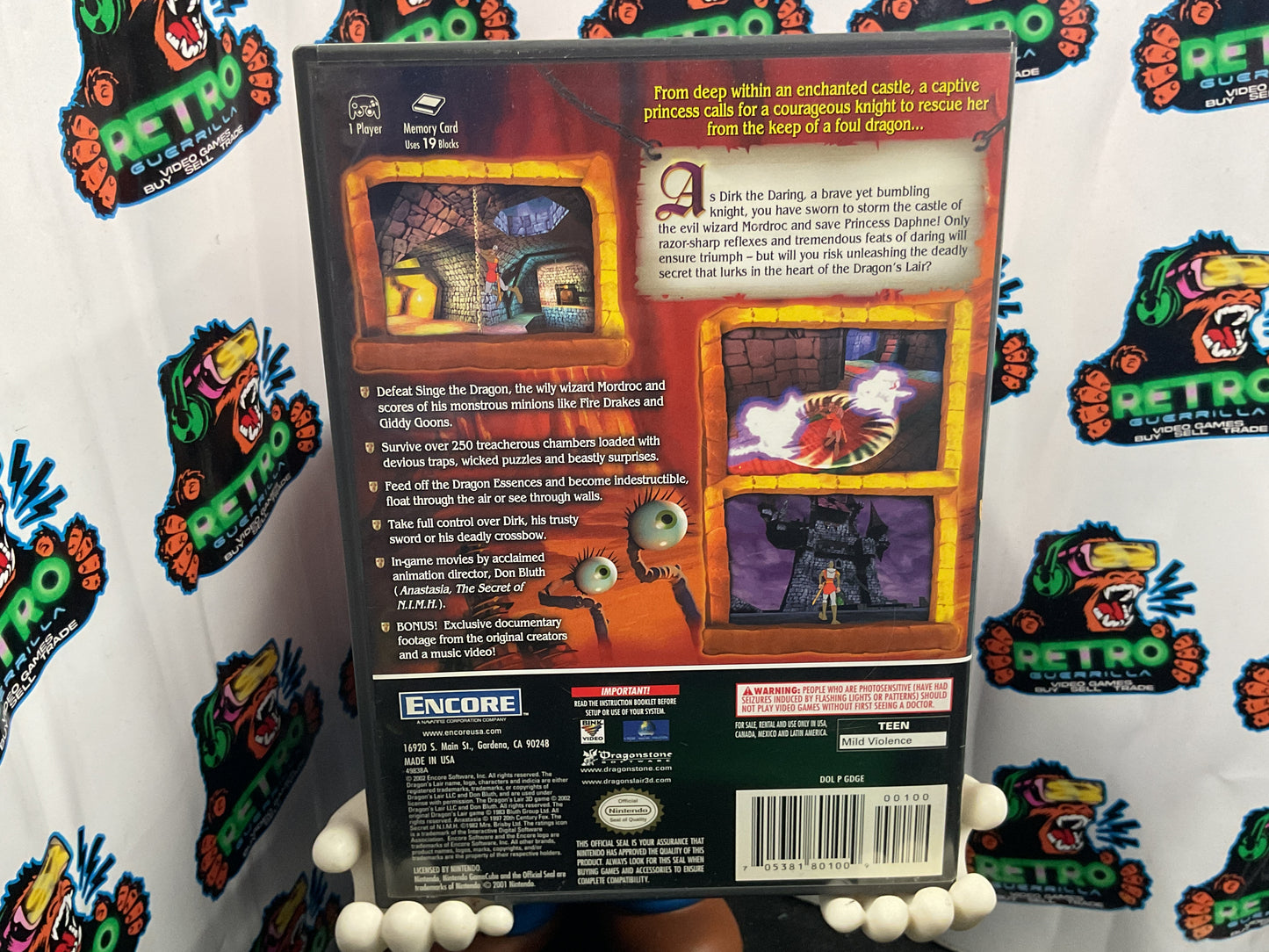 GCN Dragon’s Lair 3D: Return to the Lair