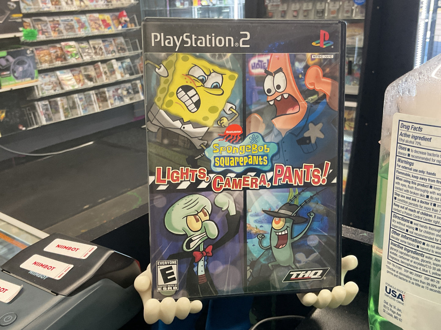 PS2 SpongeBob SquarePants: Lights, Camera, Pants!