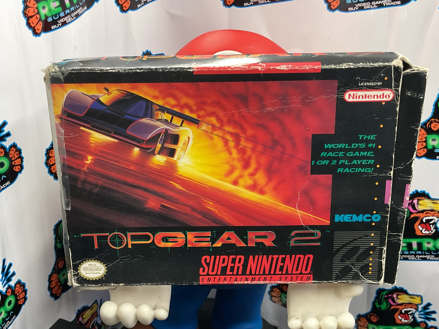 SNES Top Gear 2