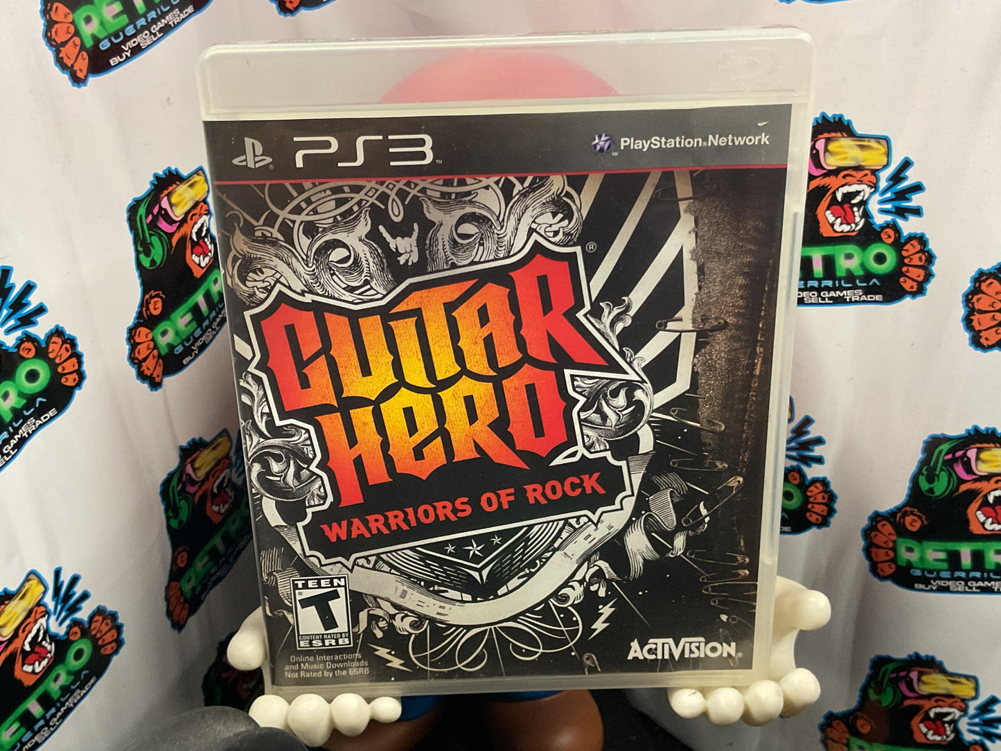 PS3 Guitar Hero Warriors of Rock