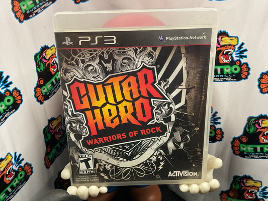 PS3 Guitar Hero Warriors of Rock