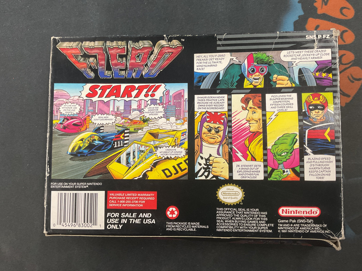 SNES F-Zero