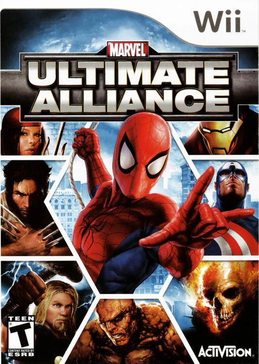 Wii Marvel Ultimate Alliance