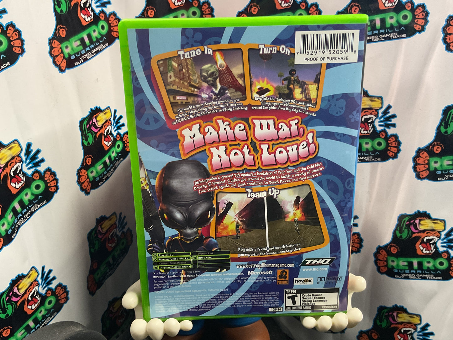 Xbox Destroy All Humans 2