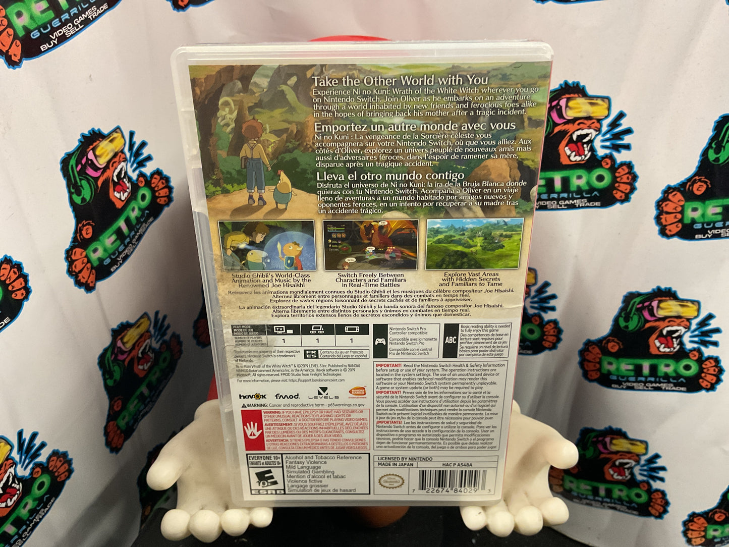 Switch Ni No Kuni Wrath of The White Witch