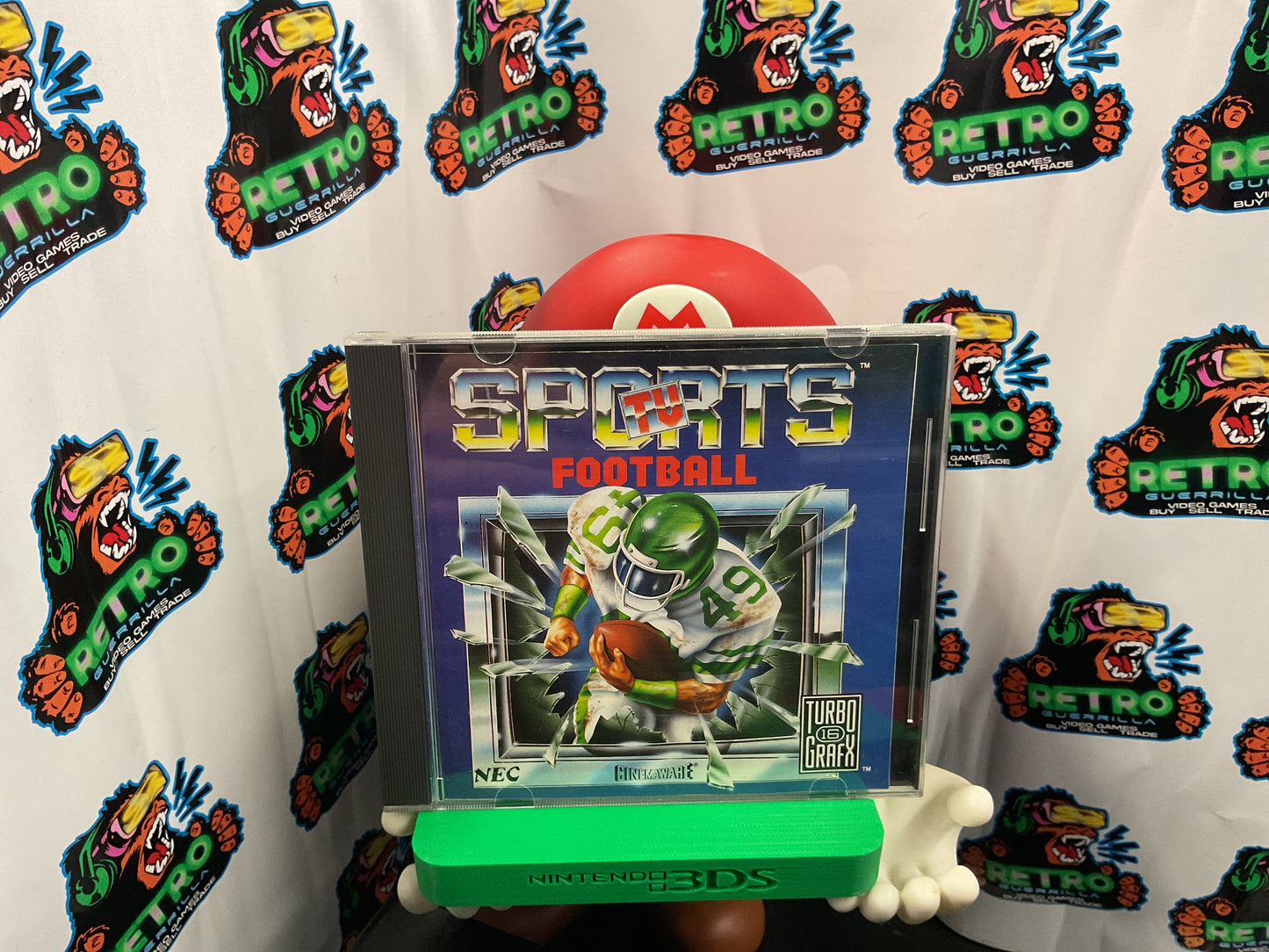 TurboGrafx16 TV Sports Football *CIB*