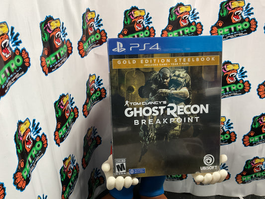 PS4 Tom Clancy’s Ghost Recon Breakpoint Gold Edition Steelbook