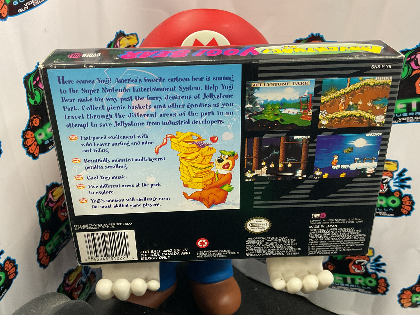 SNES Adventures of Yogi Bear