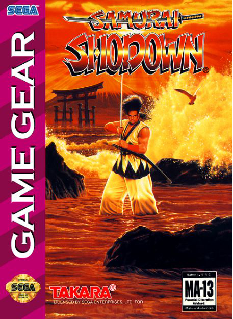 SEGA Game Gear Samurai Shodown