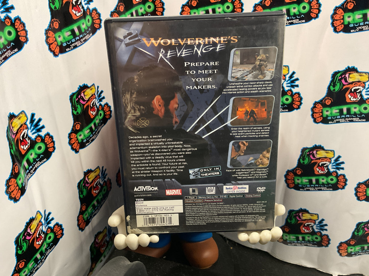 PS2 X2: Wolverine’s Revenge