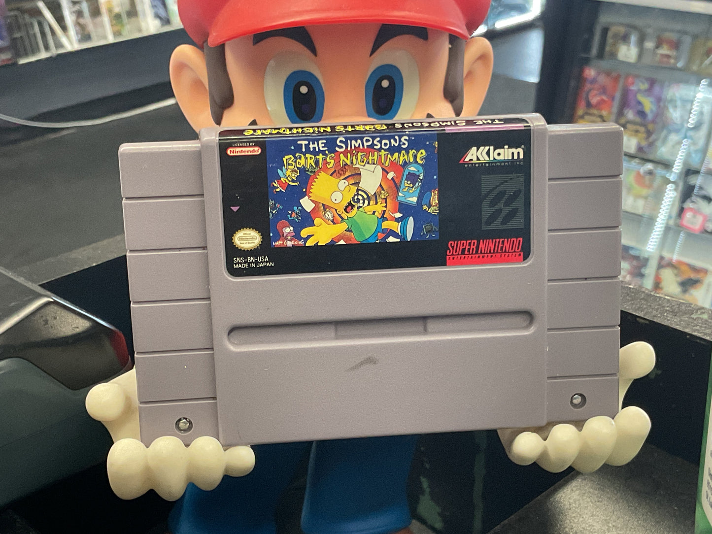SNES The Simpsons: Bart’s Nightmare