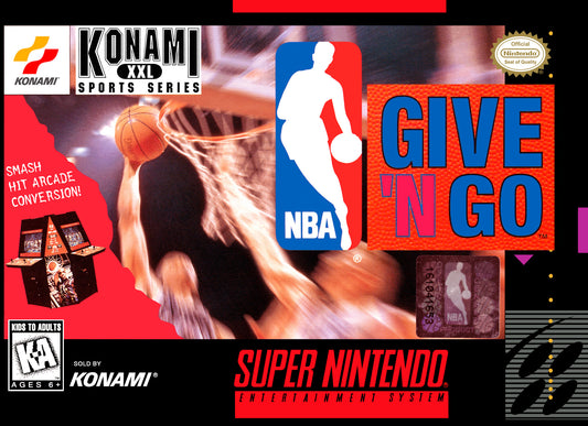 SNES NBA Give N Go