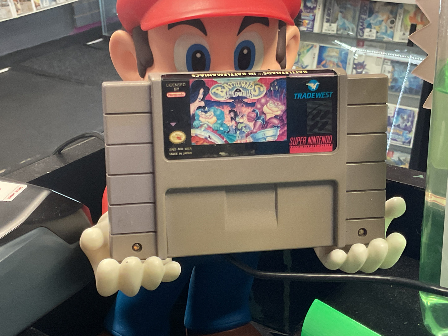 SNES Battletoads in Battlemaniacs