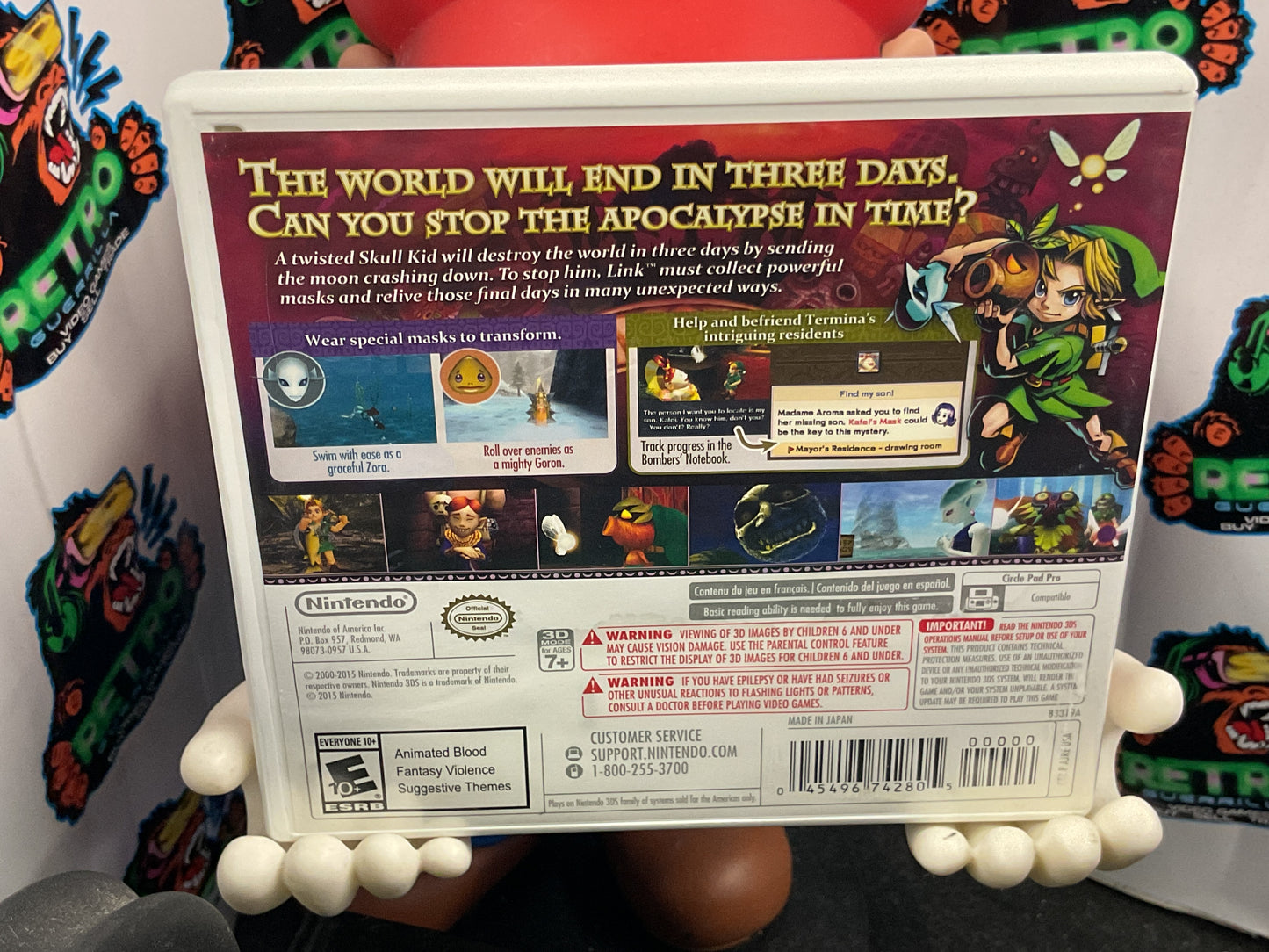 3DS The Legend of Zelda: Majora’s Mask 3D