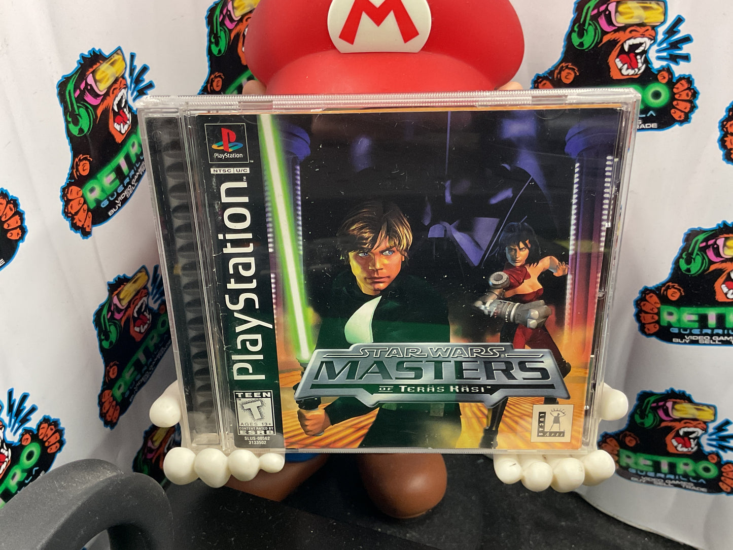 PS1 Star Wars Masters of Teras Kasi