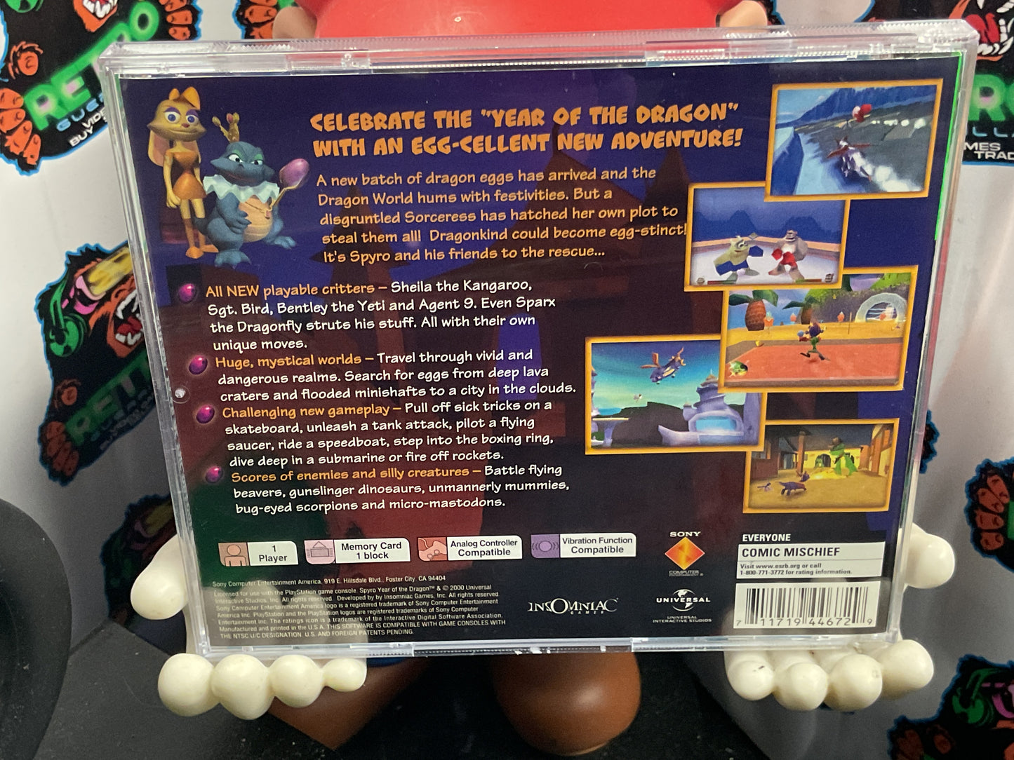 PS1 Spyro: Year of the Dragon