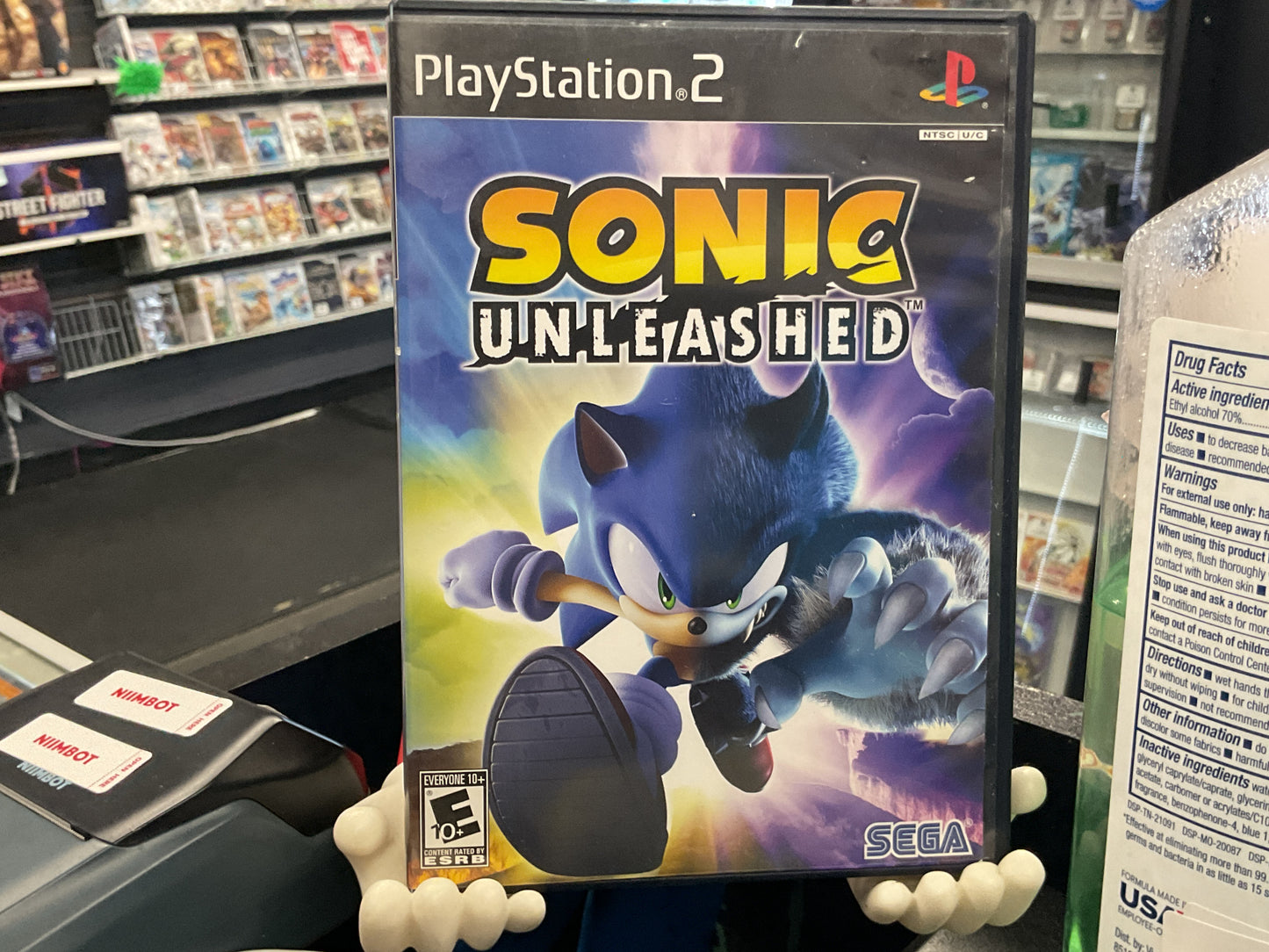 PS2 Sonic Unleashed