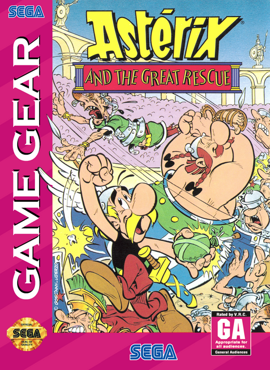 SEGA Game Gear Asterix and the Great Rescue