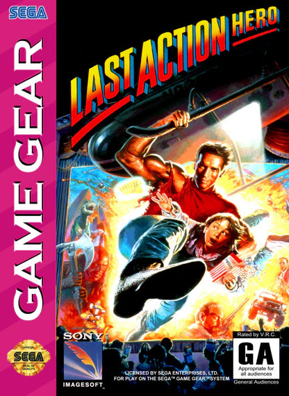 SEGA Game Gear Last Action Hero