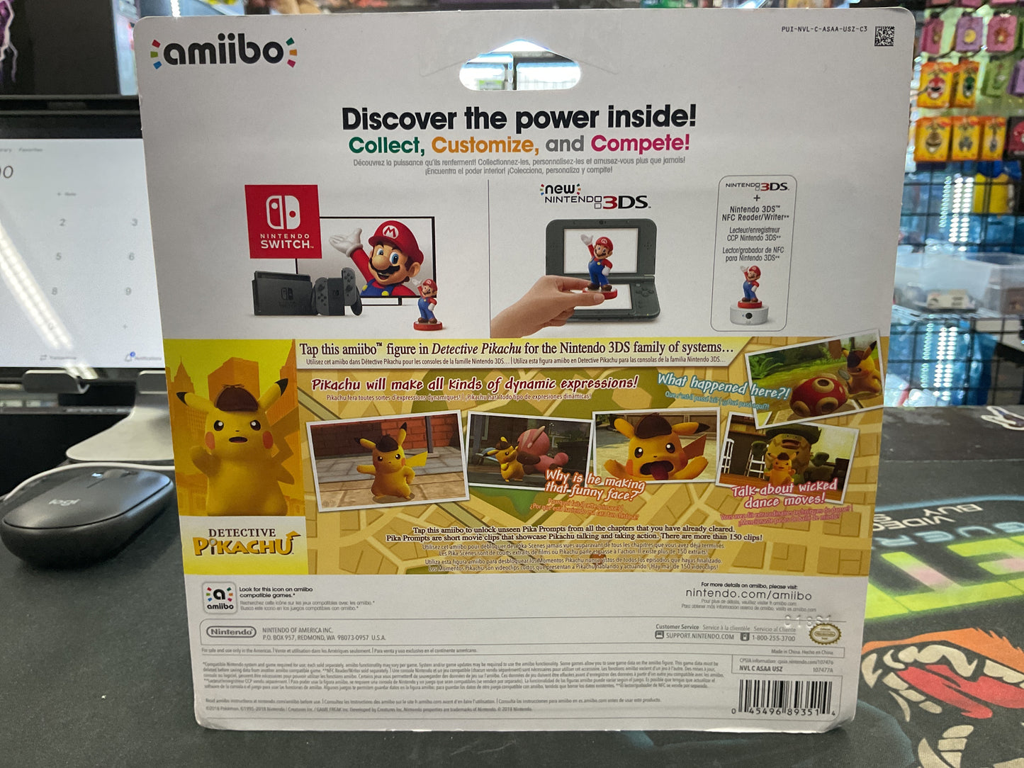 Detective Pikachu Amiibo