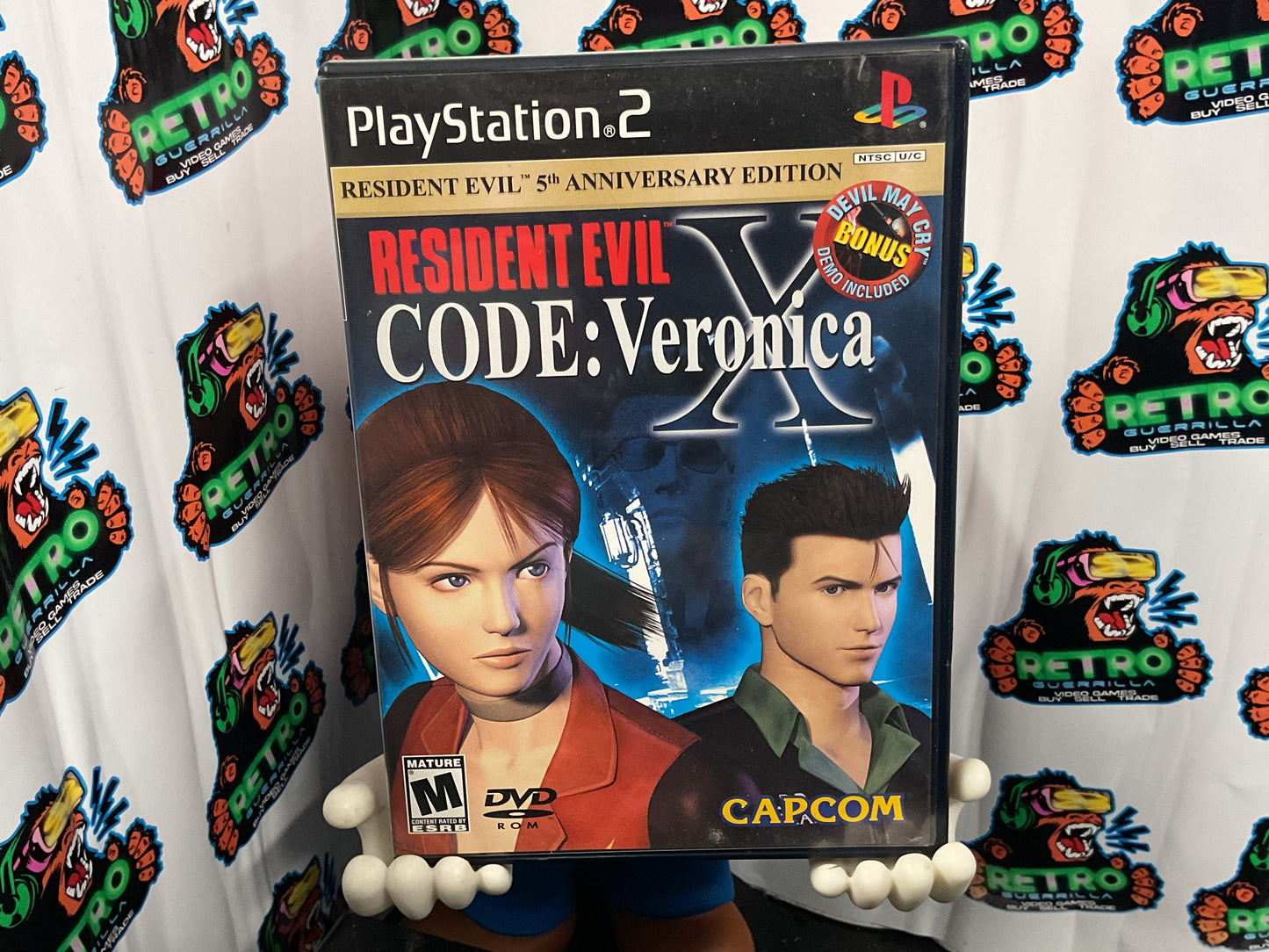 PS2 Resident Evil Code: Veronica X [W/Demo]