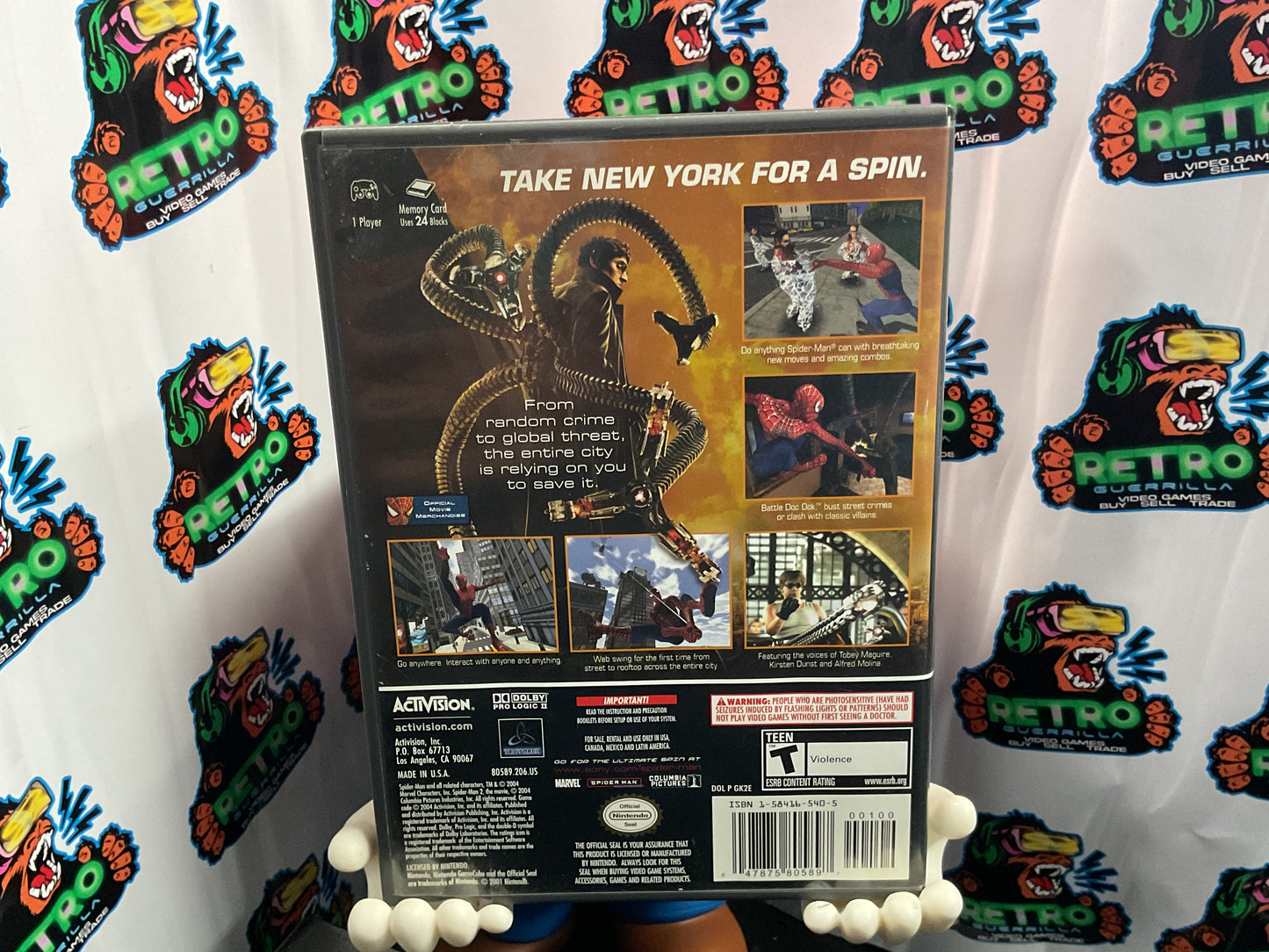 Gamecube Spider-Man 2