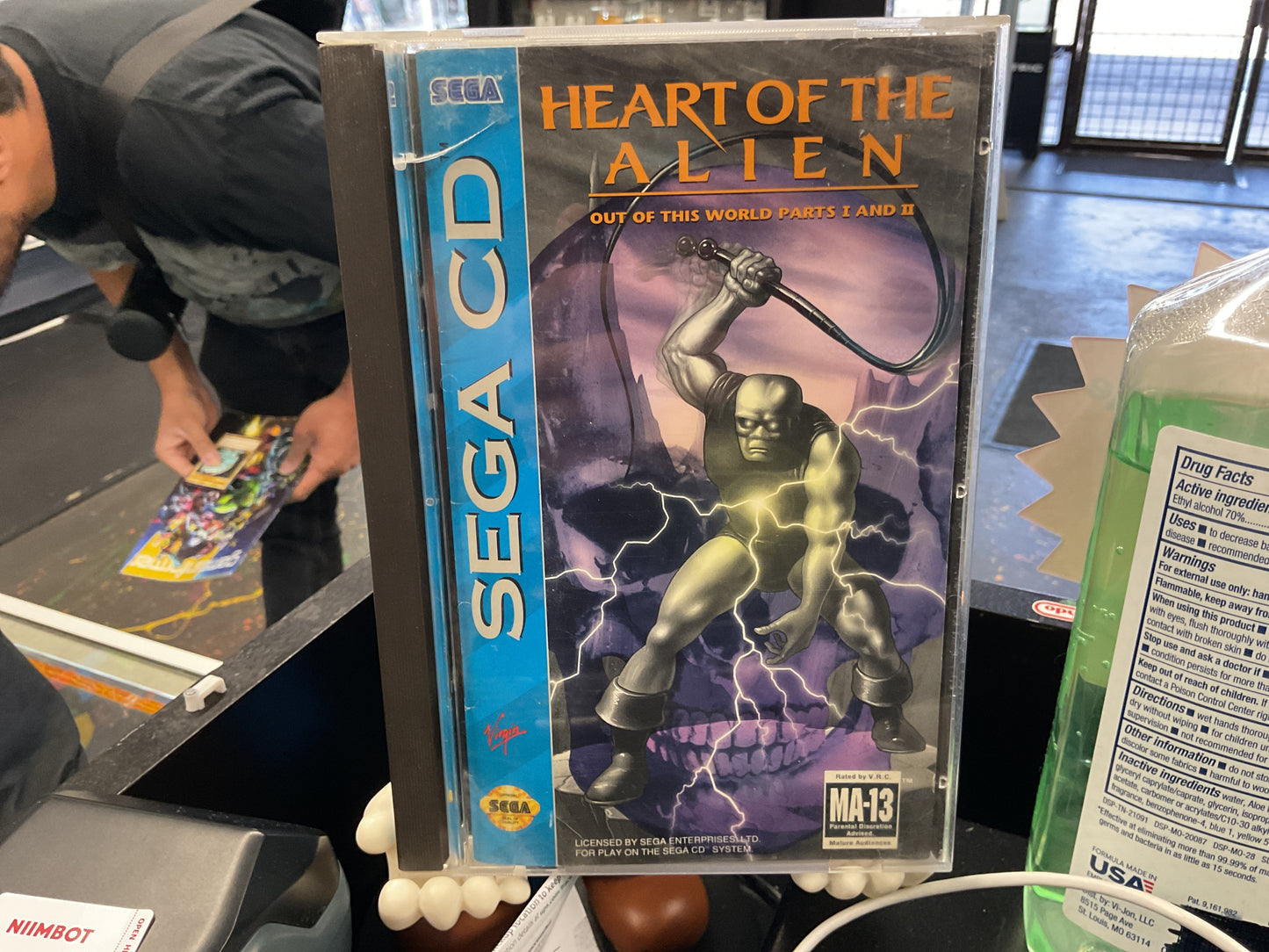 SEGA CD Heart of the Alien (Out of This World Parts 1 & 2)