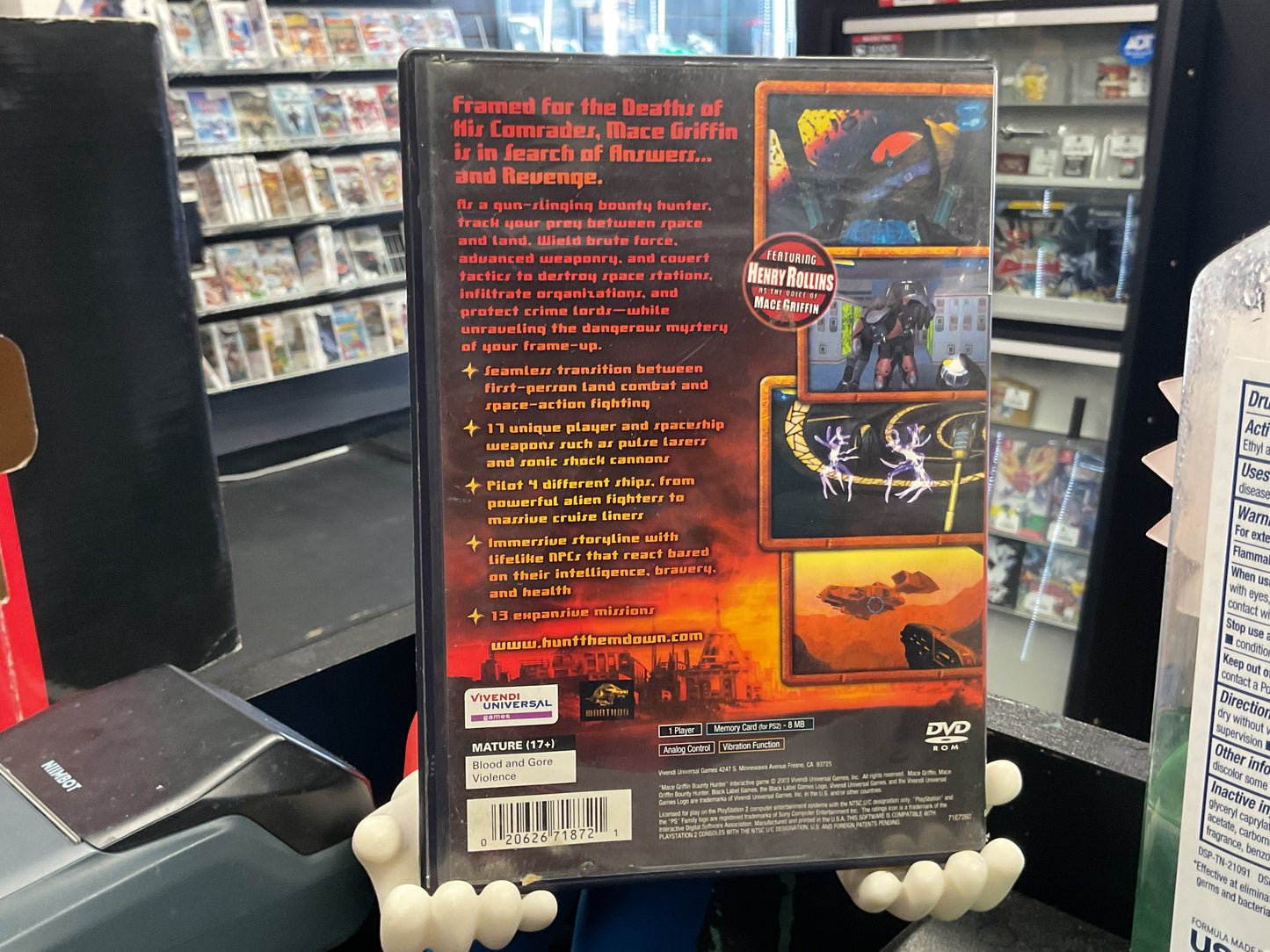 PS2 Mace Griffin Bounty Hunter