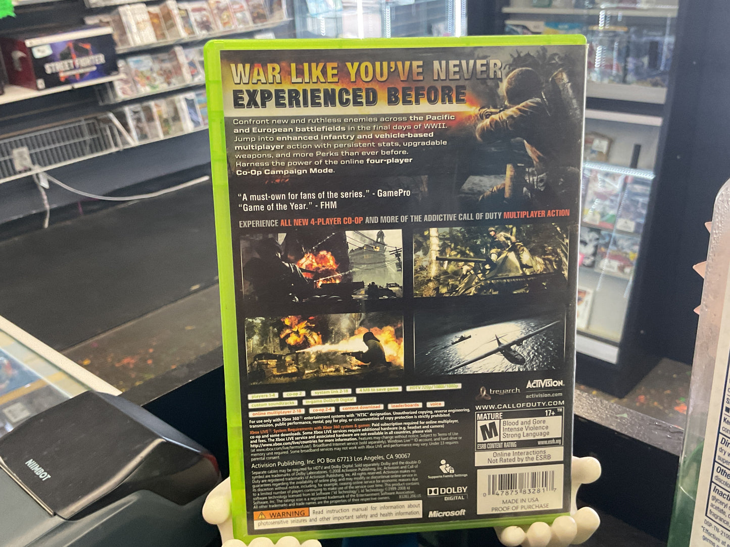 Xbox 360 Call of Duty: World at War