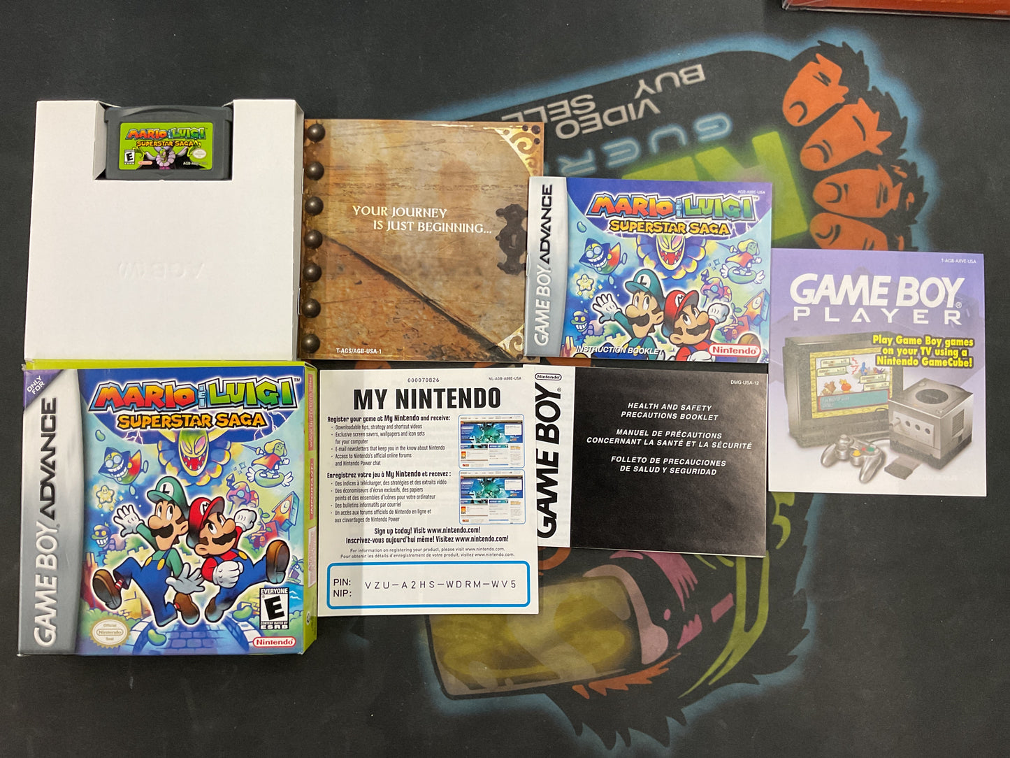 GBA Mario & Luigi Superstar Saga