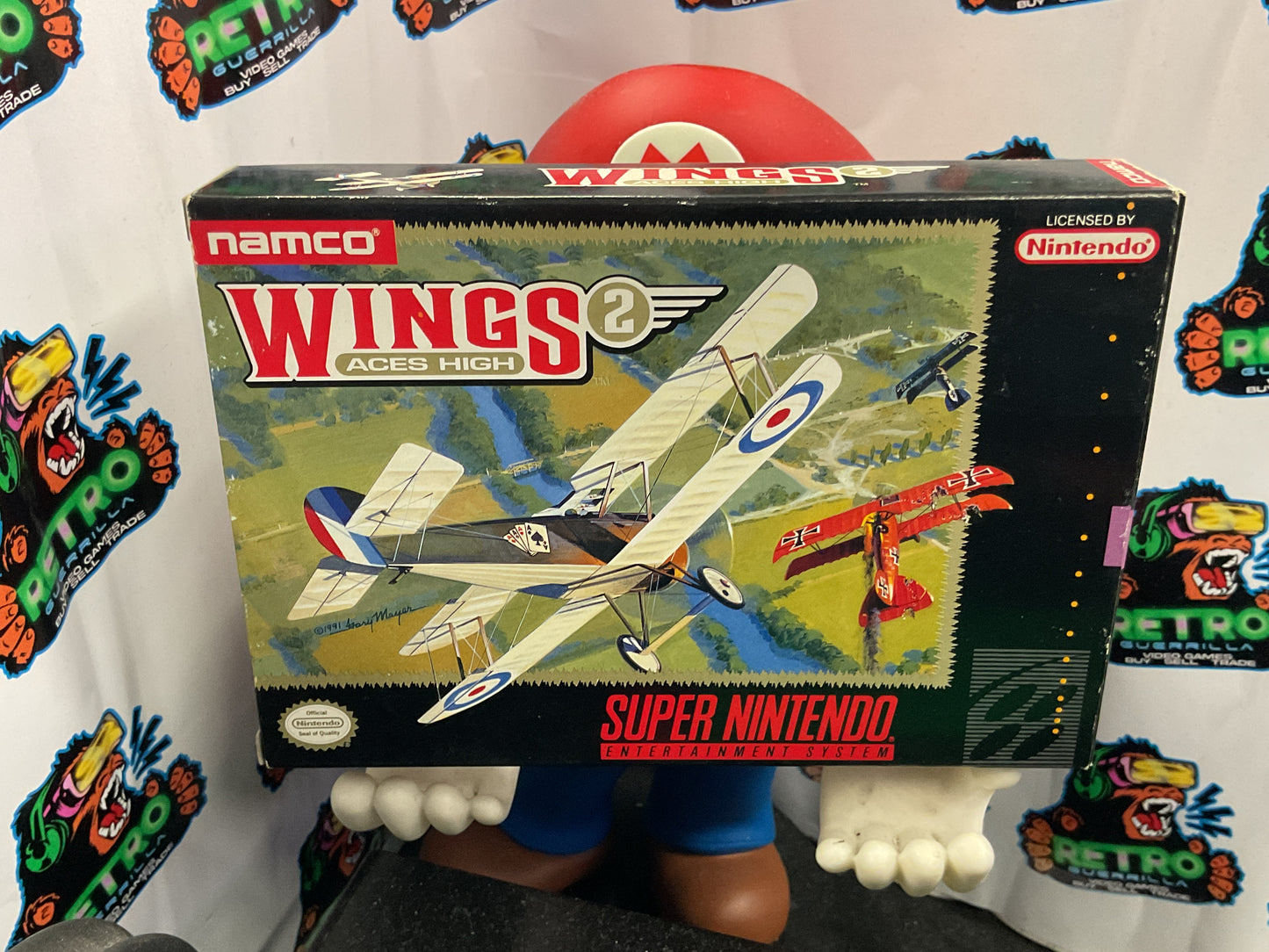 SNES Wings 2: Aces High