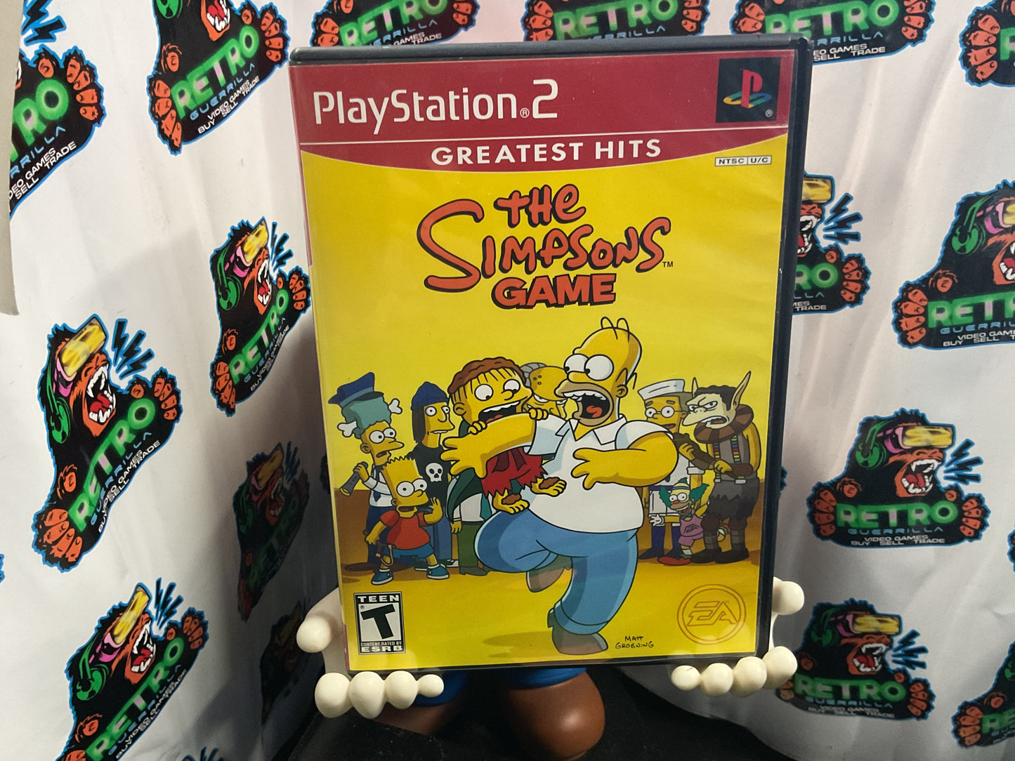 Ps2 The Simpsons Game