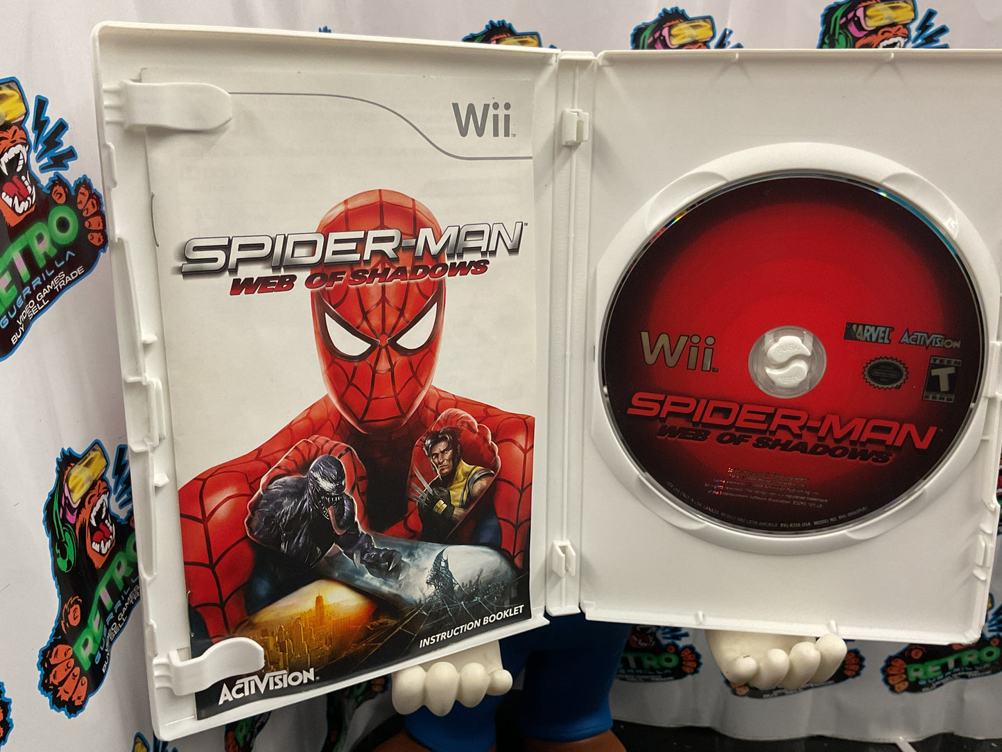 Wii Spider-Man Web of Shadows