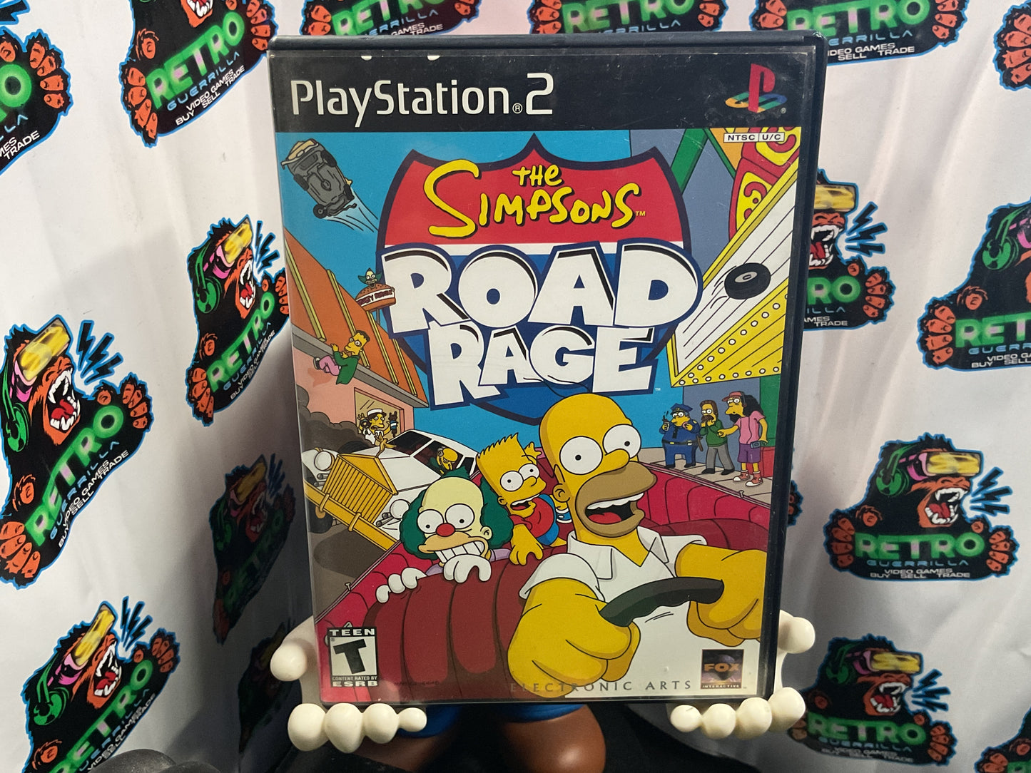 PS2 The Simpsons Road Rage