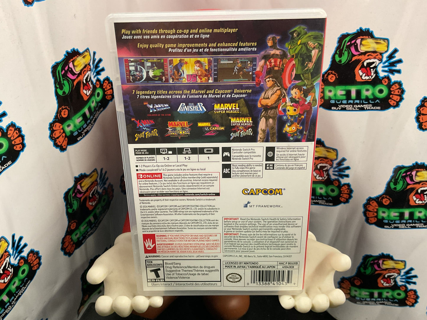 Switch Marvel vs Capcom Fighting Collection Arcade Classics