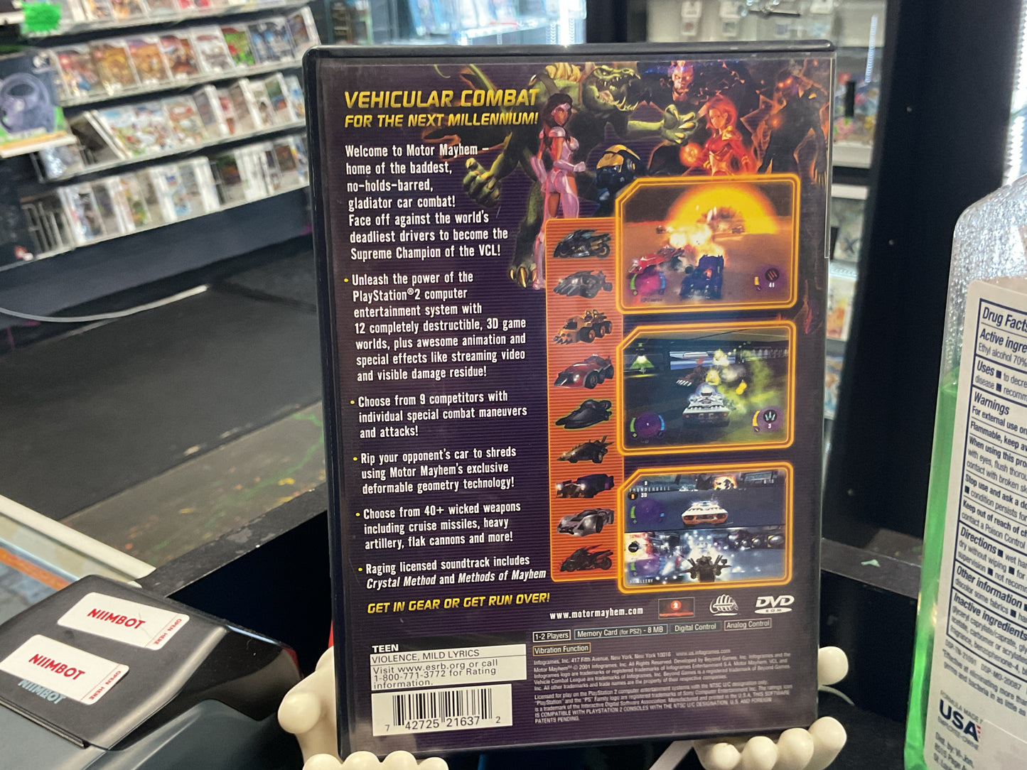 PS2 Motor Mayhem